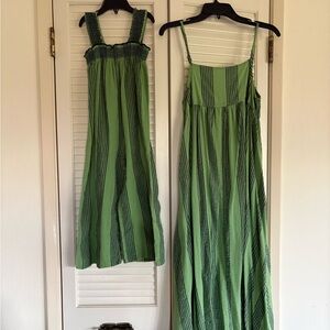 Pink Chicken Mommy & Me Dress and Girls Romper